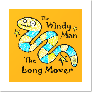 The Mighty Windy Man Long Mover Eye Voodoo Posters and Art